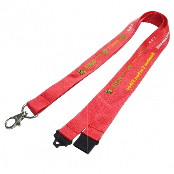 Eco-friendly lanyard